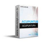 Pack para acupuntura com 30 artes editáveis no canva