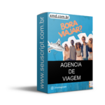 Pack de Agência de viagens com 51 artes editáveis no canva