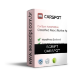 CarSpot – Classificado para Concessionárias Aplicativo React Native