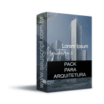 Pack para arquitetura com 25 artes editáveis no canva