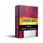 Pack para agencia de viagens com 10 artes editáveis no canva