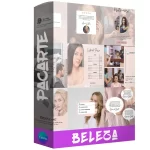 Pacote 25 Artes e Anúncios para Salão de Beleza
