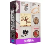 Pack para dança com 35 mídias editáveis no canva