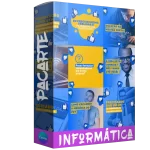 Conjunto de 100 Artes Editáveis no Canva para Informática