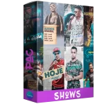 Pacote de 9 Artes Editáveis para Promoção de Shows