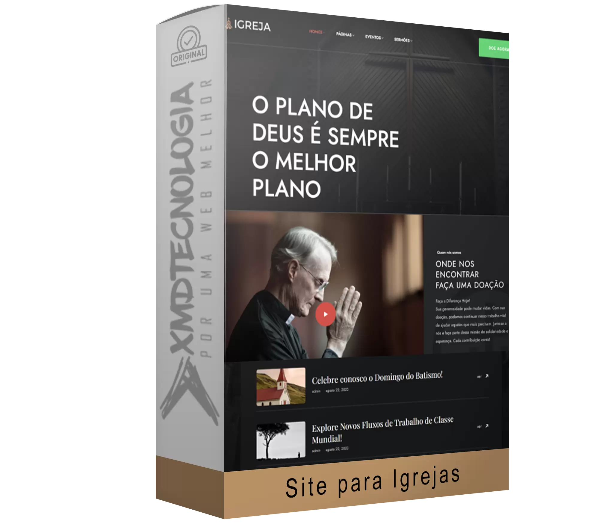 Site Completo para Igrejas