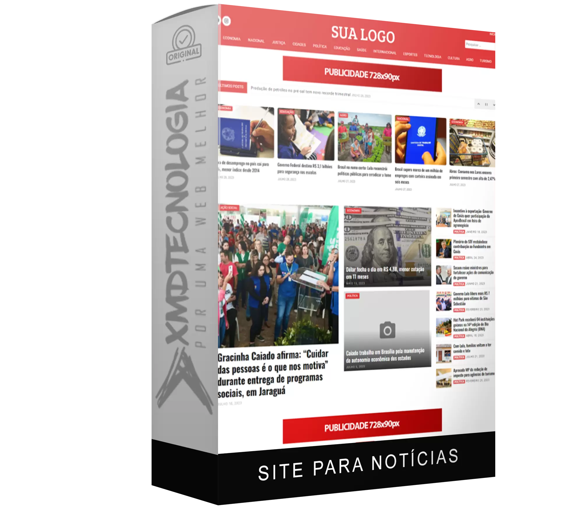 Site Completo para Portal de Notícias WordPress: O Melhor Site de Notícias em PHP
