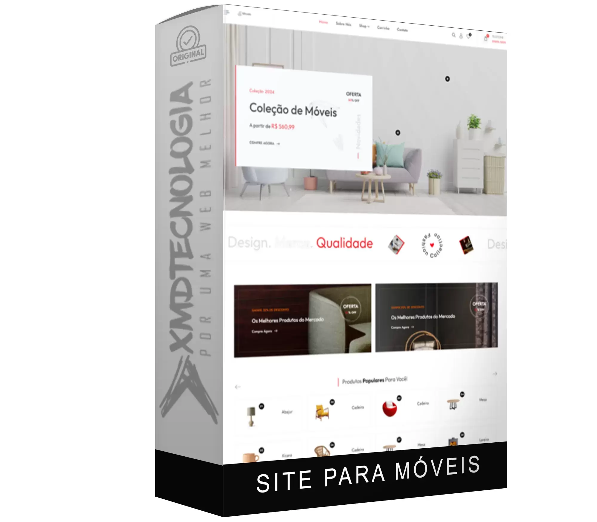 Site completo para Móveis