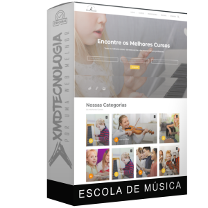 Site Completo para Escola de Música
